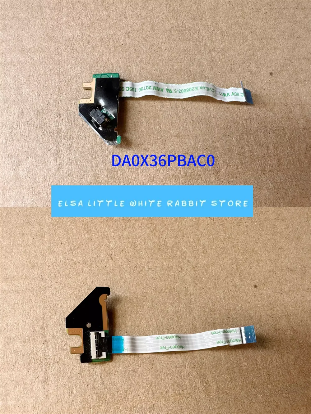 Untuk HP Spectre X360 13-AP LED papan tombol daya dengan kabel DA0X36THAC0 CABLE