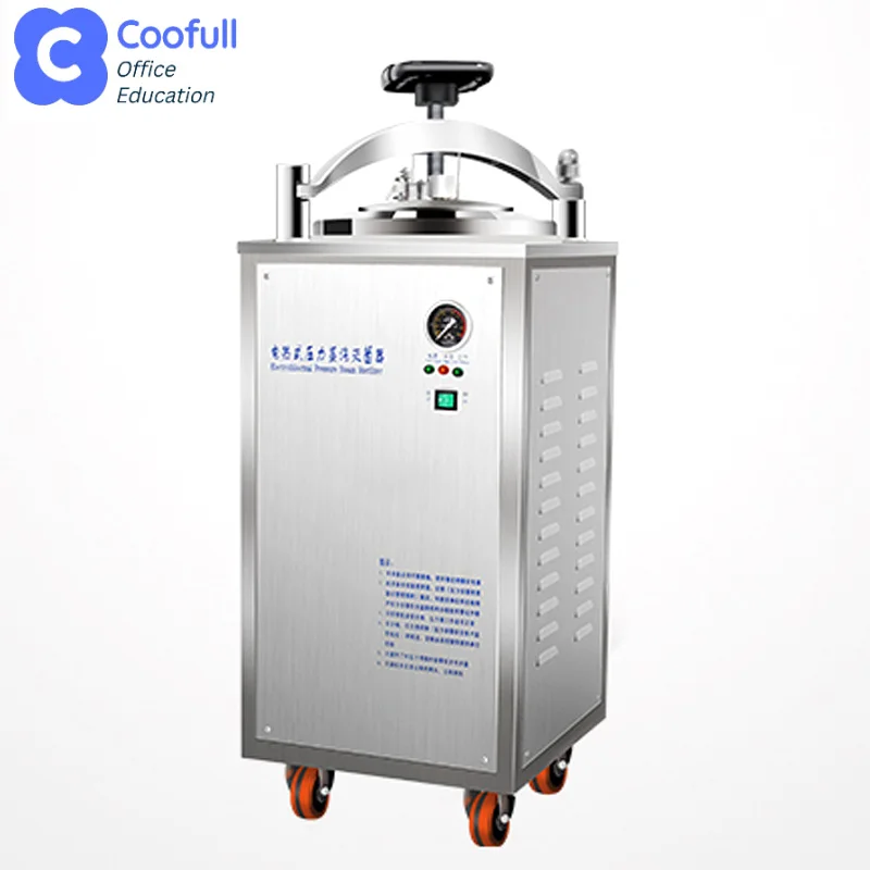 COOFULLL Vertical Pressure Steam Sterilizer Autoclave 30I 40ILiter Autoclave Sterilization Equipment 24L Sterilization Equipment