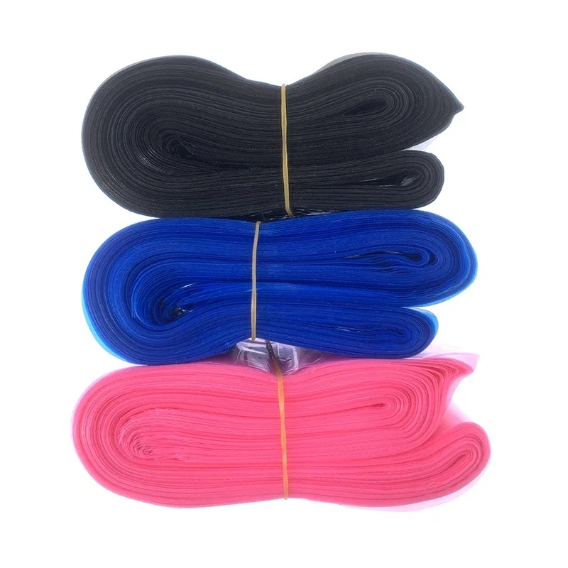 100Pcs Disposable Black/Pink Tattoo Clip Cord Sleeves Covers Bags Supply for Tattoo Machine Tattoo Accessory Medicals Plastic