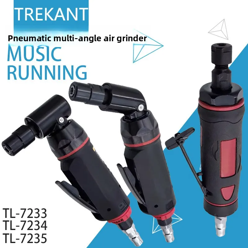

Trecan Tl-7233/4/5M Powerful 6mm Pneumatic Engraving and Grinding Industrial High-Speed Grinder with High Concentricity