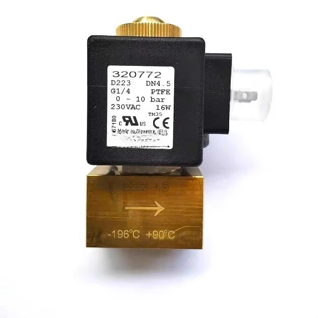forJAKSA ultra-low temperature solenoid valve 320772 320776 D223 DN4.5 cryogenic liquid nitrogen valve
