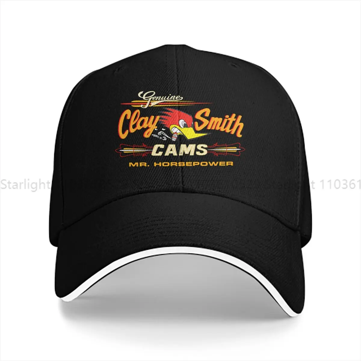 

Clay Smith Cams Mr. Horsepower Baseball Cap Men Hats Women Visor Protection Snapback Caps