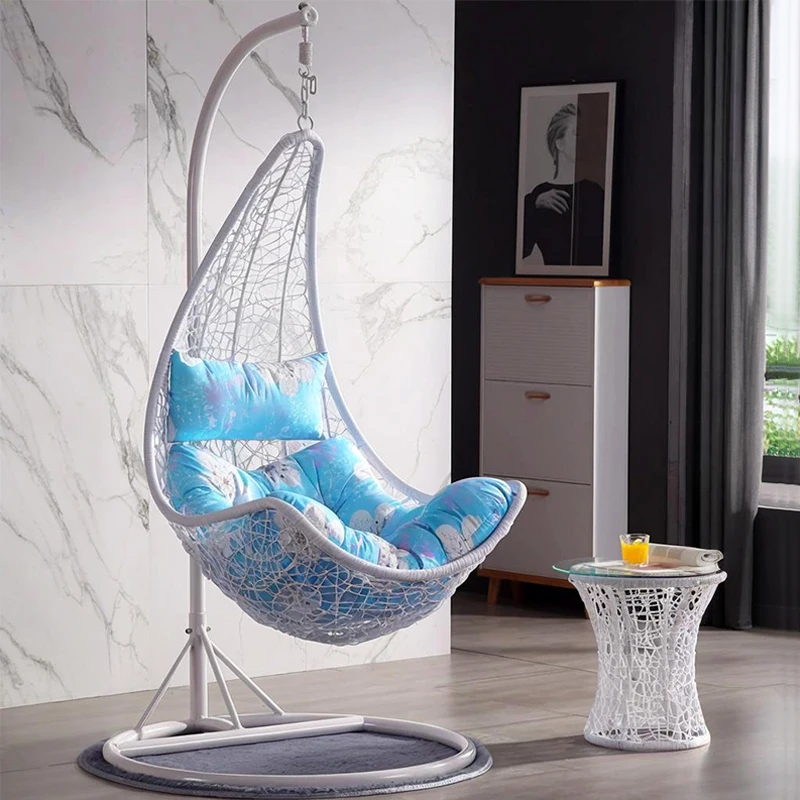 Modern Outdoor Garden Furniture Patio Hanging Egg Rattan Swing Chair