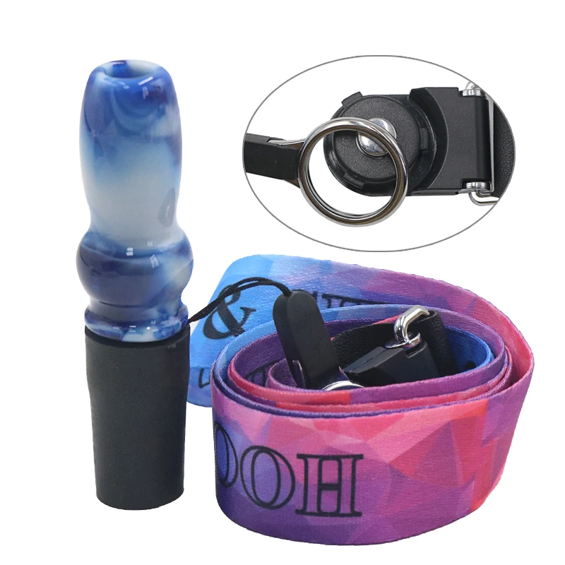 Resin Hookah Mouthpieces For Sheesha Chicha Narguile Shisha Water Pipe Accessories Silicone Hang Rope Strap Mouth Tips