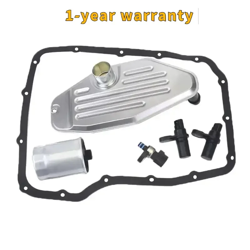 

45RFE 545RFE 65-68RFE Transmission Oil Filter & Pan Gasket & Pressure Wheel Speed Sensor Kit For Chrysler Dodge Ram Durango