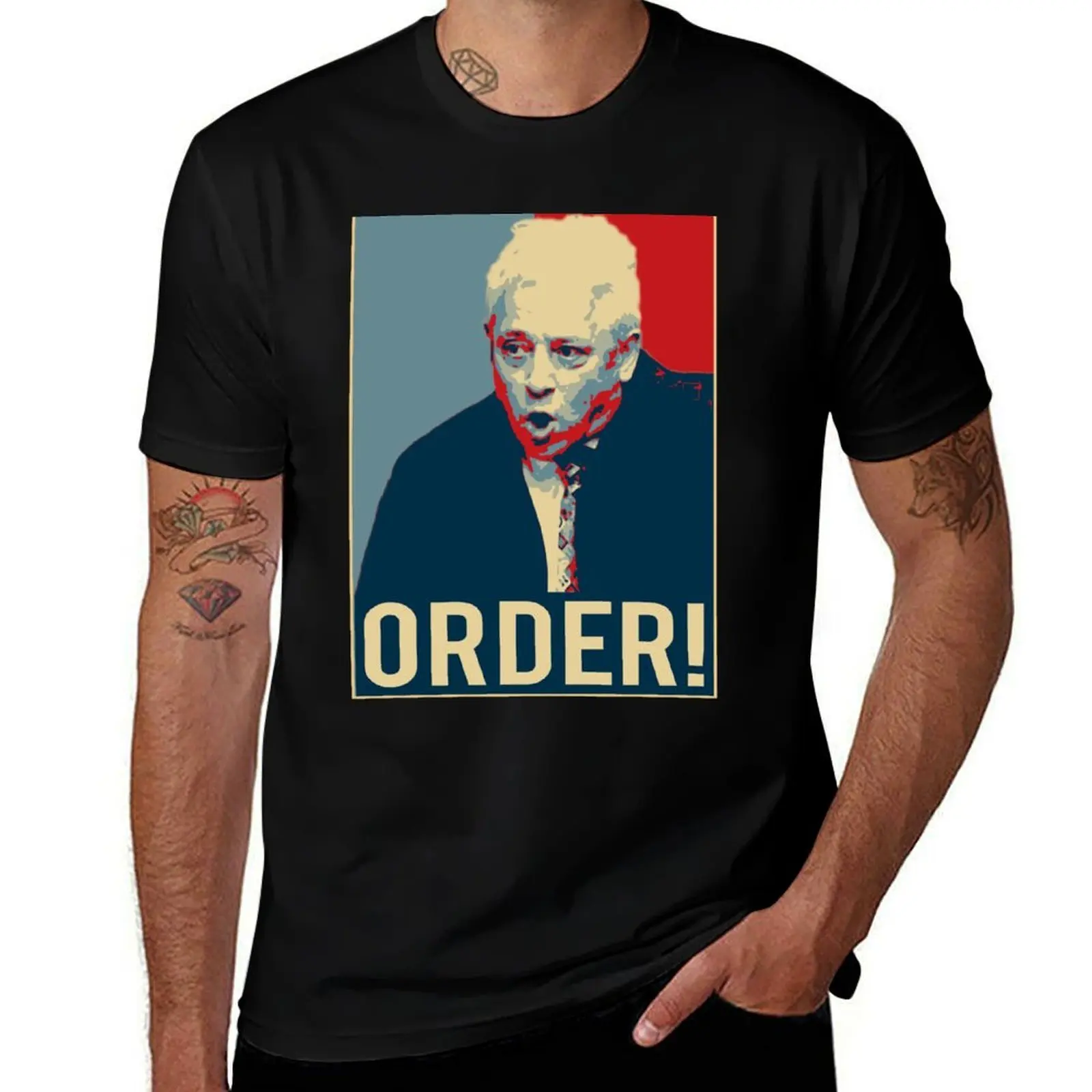 ORDER! Brexit John Bercow T-Shirt Summer Fashion Casual Tee Shirt T-Shirt
