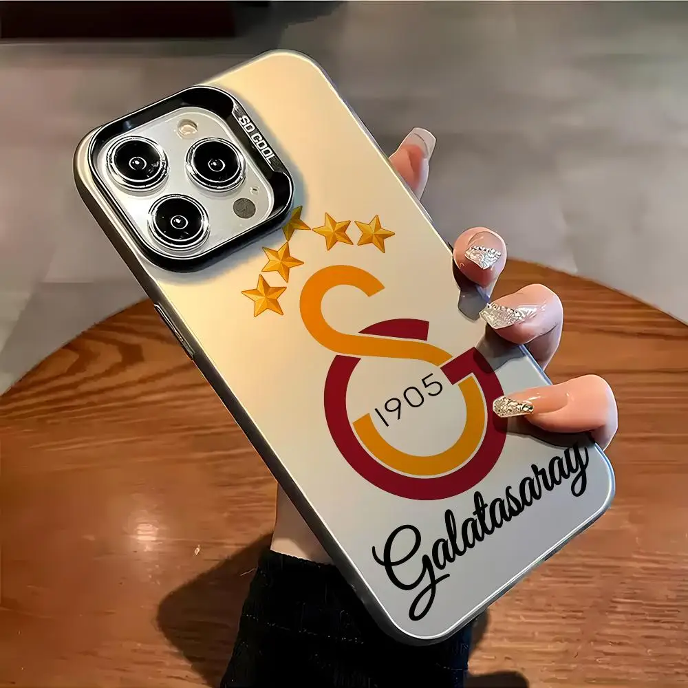 Mode G-GalatasarayS Telefon Fall Für iPhone 17 16e 16 15 14 13 12 11 mini Pro Max X XR XSMAX 8 7 Air Plus Anti Fall Matte Abdeckung