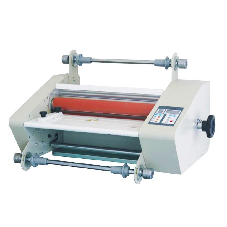SG-FM380 380mm Paper Hot And Cold Laminating Machine Factory Price Paper Film Laminating Machine Hot Roll Paper Laminator