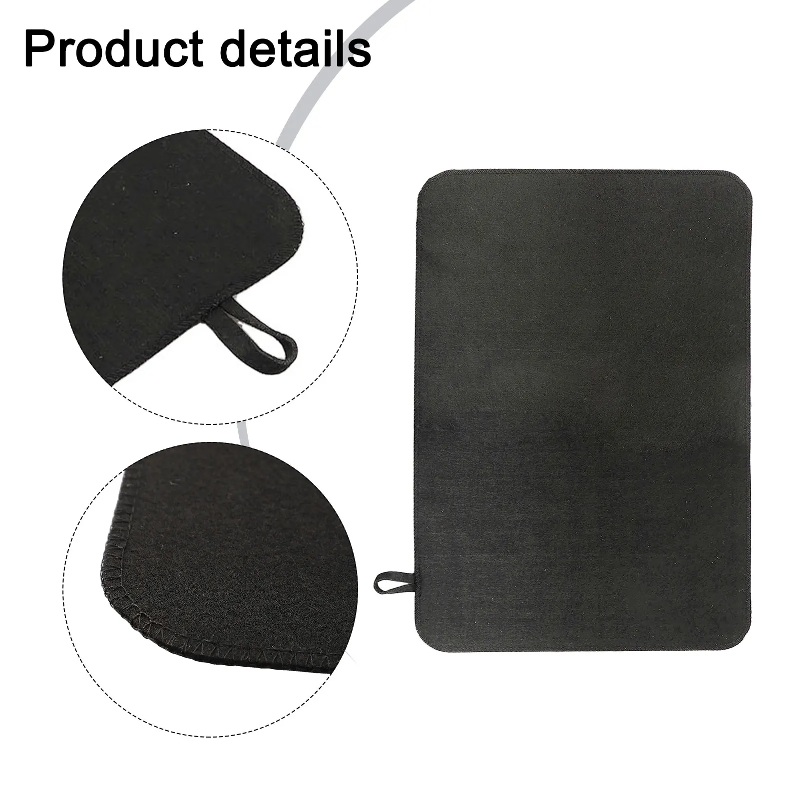 For Sauna Shower Room Infrared Sauna Mat Felt Sauna Mat Bathroom Accessory Lightweight Sauna Mat Bathroom Insulation Support