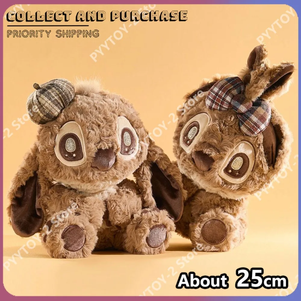 

Stitch Plush Dolls Anime Cartoon Chocolate Colorful Plush Toys Kawaii Room Decoration Sleeping Companions Toy Birthday Gifts