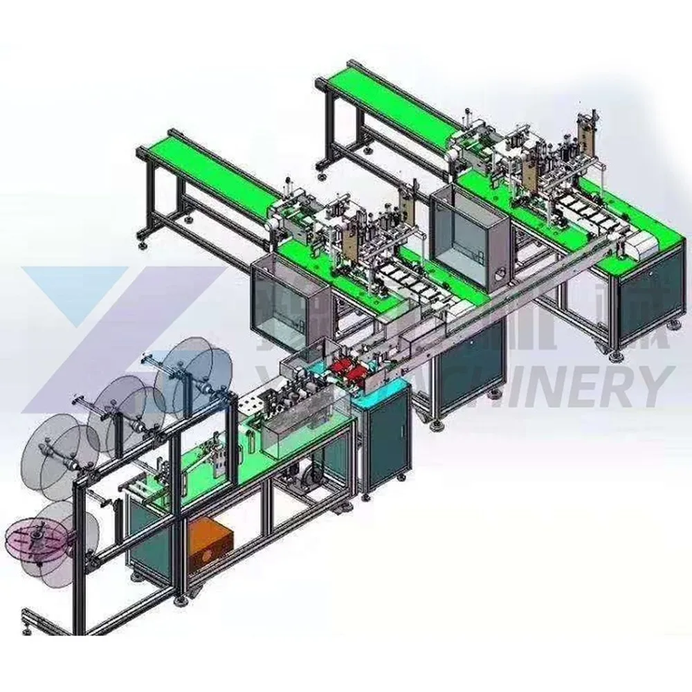 YUGONG Face Mask Full Automatic Machine Face Mask Sheet Making Machine Mask Dispenser Machine