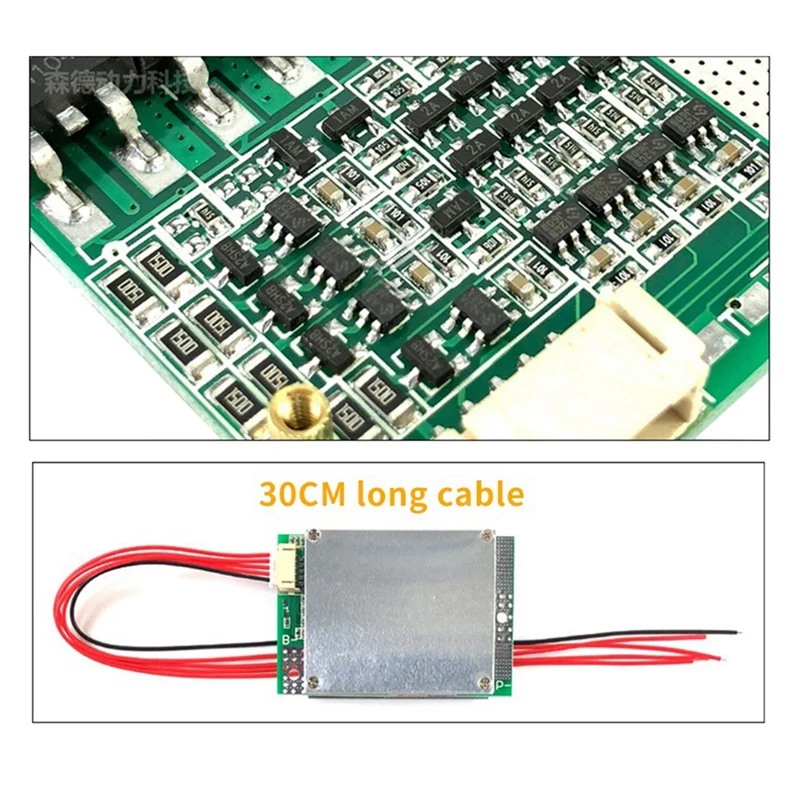 1 PCS Protection Board BMS Li-Iron Lithium Battery Charger 4S 12V With Power Battery Balance Enhance PCB Protection Board