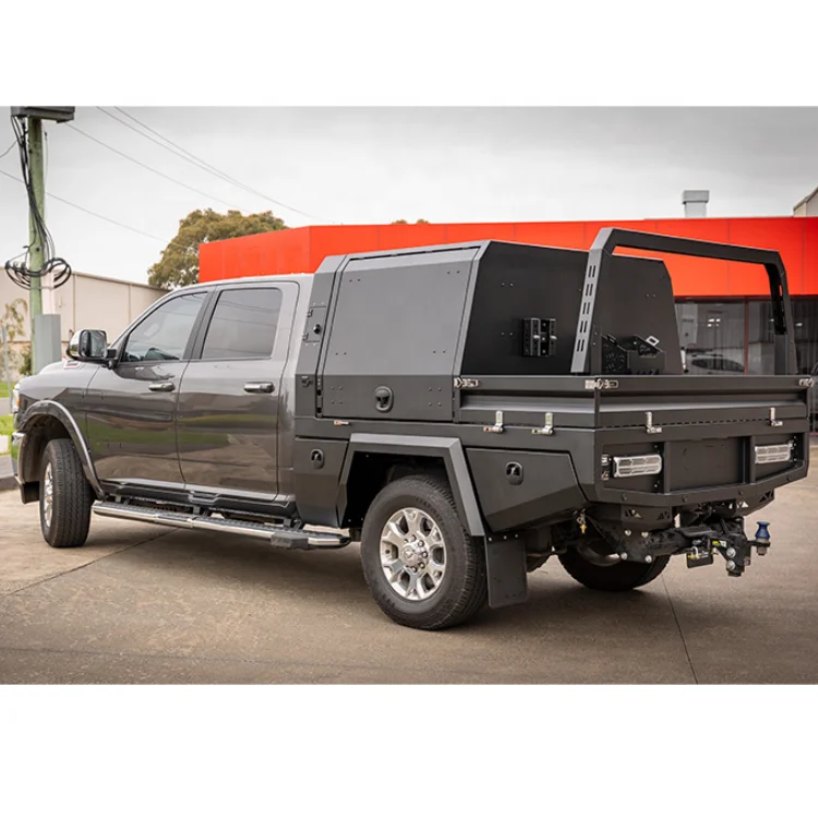 Customized Pickup Truck Cover Truck Canopy 4x4 Slide On Topper Camper Hardtop New 2024 aluminum ute canopy for sale