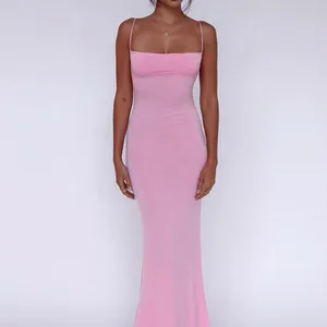 Hugcitar-Avested Maxi ohne Manga-Frauen mit Frauen, Sexchon Bodycon Elegant, Y2K Case, Geburtstagsfeier, Solid, Frühling, 2022 6 Hauptverkäufe Marsala Kleid - №4