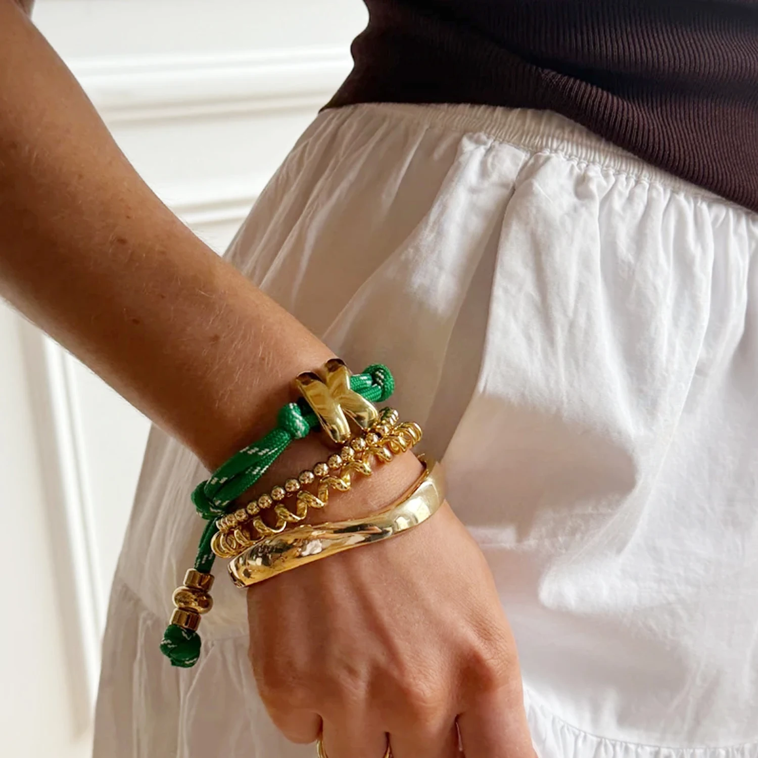 

Knotty Initial Bubble Letter Couple Bracelet Custom DIY Handmade Braided String Charm Colorful Jewelry Valentine's Day Gifts