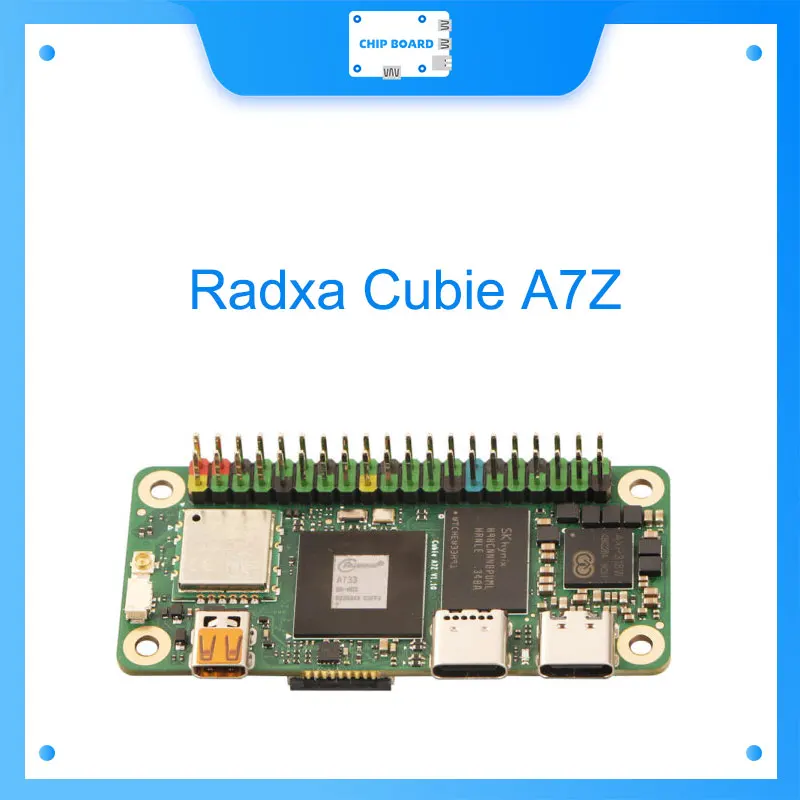 Radxa Cubie A7Z Allwinner SOC Octa-core CPU Dual-screen display RISC-V co-controller
