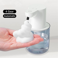 Automatic Soap Dispenser Touchless Foaming Hand Sanitizer Dispenser 400ML USB Charge Electric 4 Level Adjustable Foam Dispenser