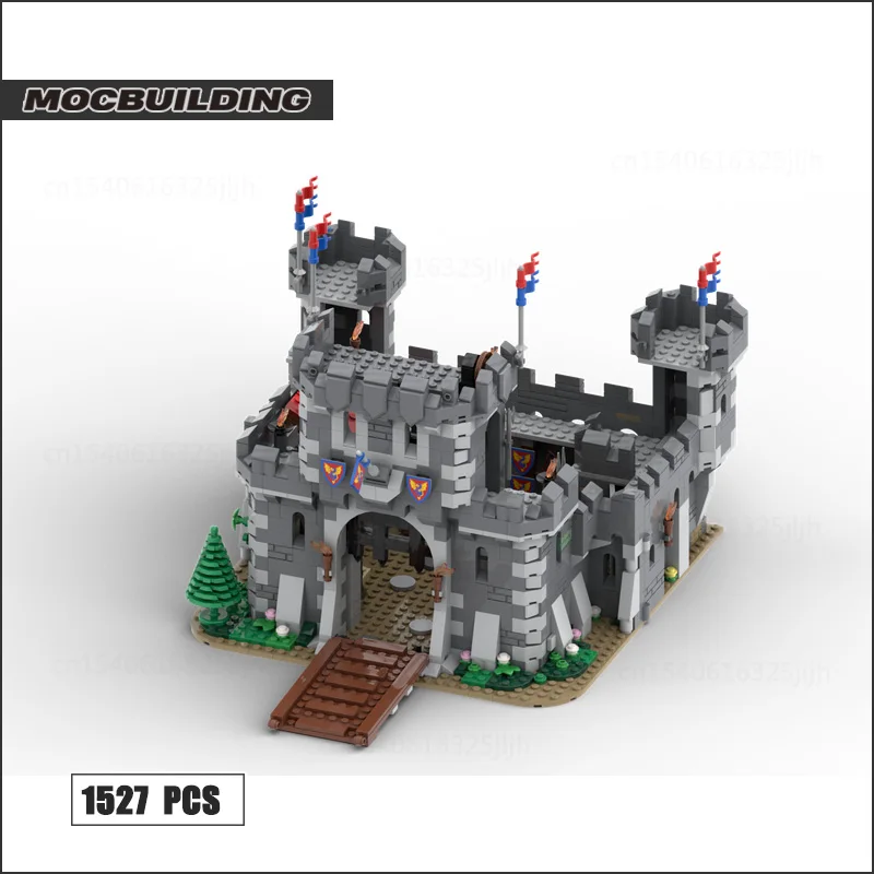 MOC Building Blocks Movie Scence Medieval Tower Castle Architecture DIY Assembly Technology Bricks Collection Toys Children Gift