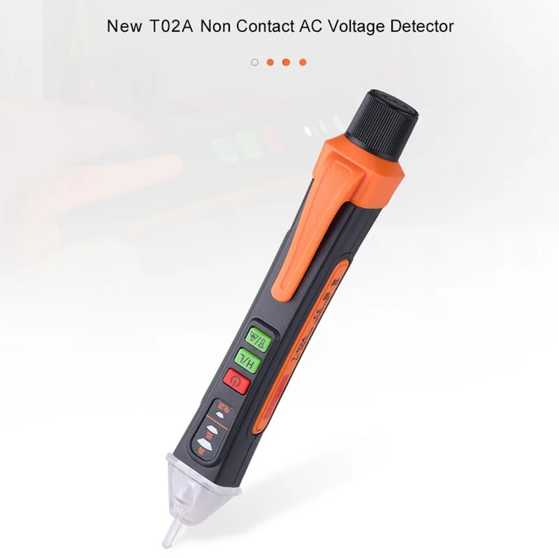 T02A Multifunction Non-Contact High Voltage Induction Tester, Live/Neutral Wire Detector, Household Electric Tester Pen