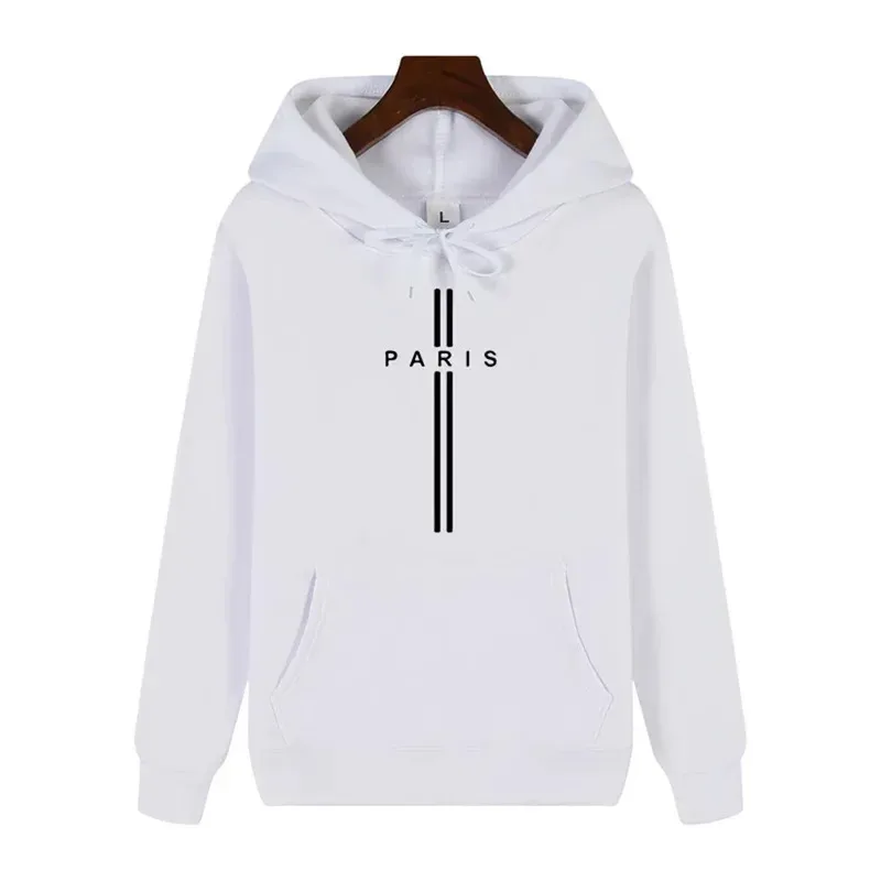 Einfacher, bedruckter Herren-Hoodie für Herbst und Winter mit Komfort-Plus-Kaschmir, hochwertig, lässig, modisch, warm, Streetwear