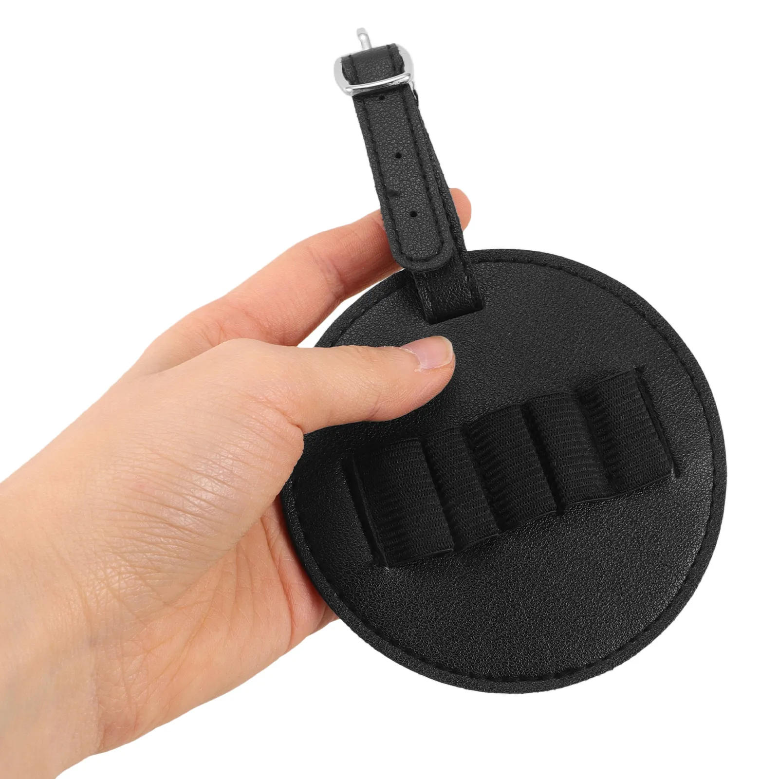 Golf Tee Holder Pouch PU Golf Accessory Organizer with Hanging Tag for Easy Carry Storage and Multiple Tees on Course