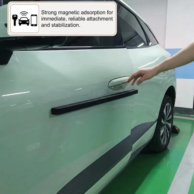 Anti-Collision Strip Magnetic Adhesive Car Door Edge Bumper Protection Strip Universal Door Buffer Parking Bump Prevention