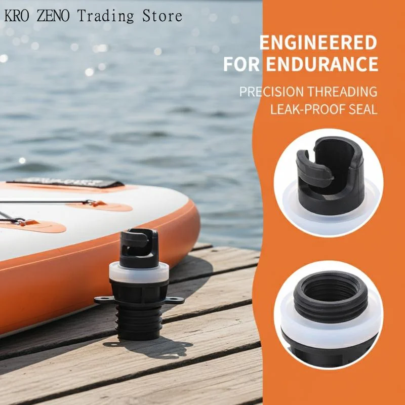 1 2 3Pcs SUP Pump Air Valve Adapter for Inflatable Boat Kayak Flexible Connector for Camping Boating Pool Use