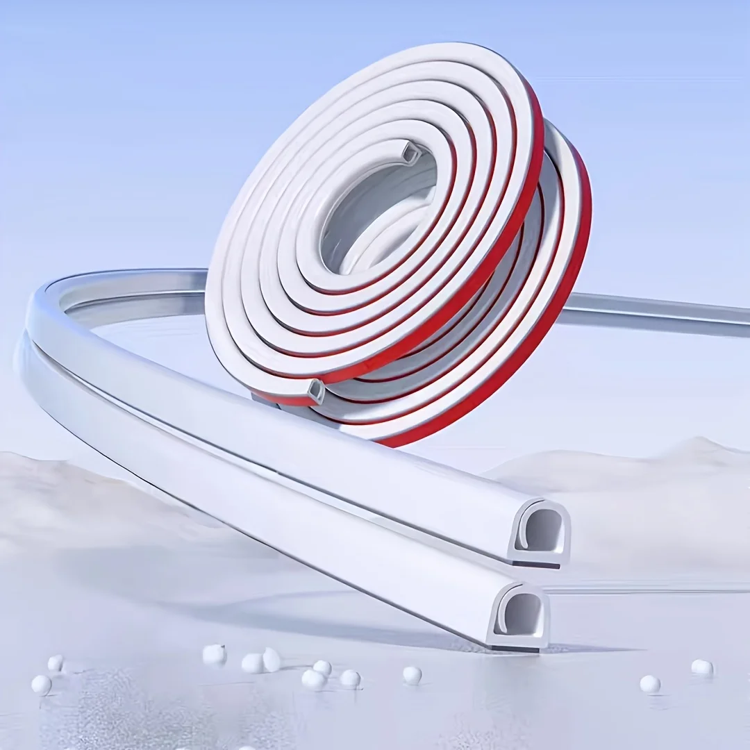 1M Cable Management Tray, Desktop/Wall Small Cable Duct, Self-Adhesive No-Drill Anti-Step Organizer, Flexible Cable Duct