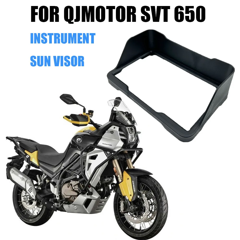 

For QJMOTOR SVT 650 SVT 650x Motorcycle Sun Visor Speedometer Tachometer Cover Display Shield