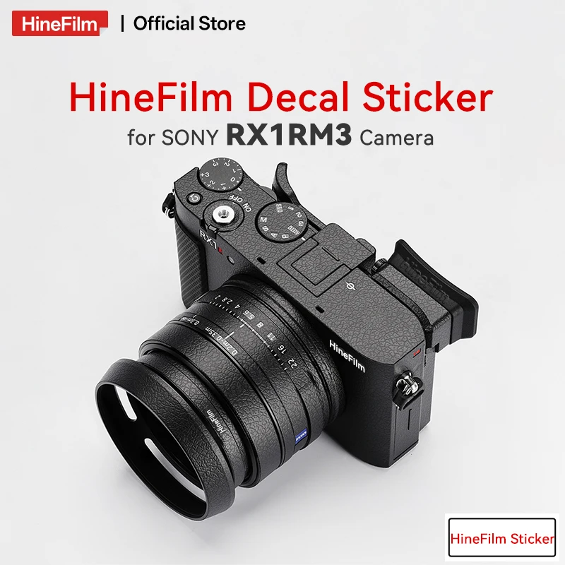 Hinefilm Skin for Sony DSC-RX1RM3 Camera Sticker for Sony RX1R III Decal Skin RX1 RIII Wrap Cover RX1 RM3 Skin