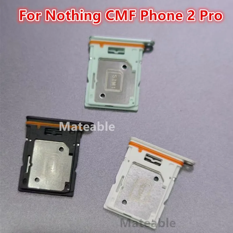 2Pro SIM Card Slot For Nothing CMF Phone 2 Pro A001 Card Adapters Socket Holder Tray Chip Drawer Replace Housing Repair Parts