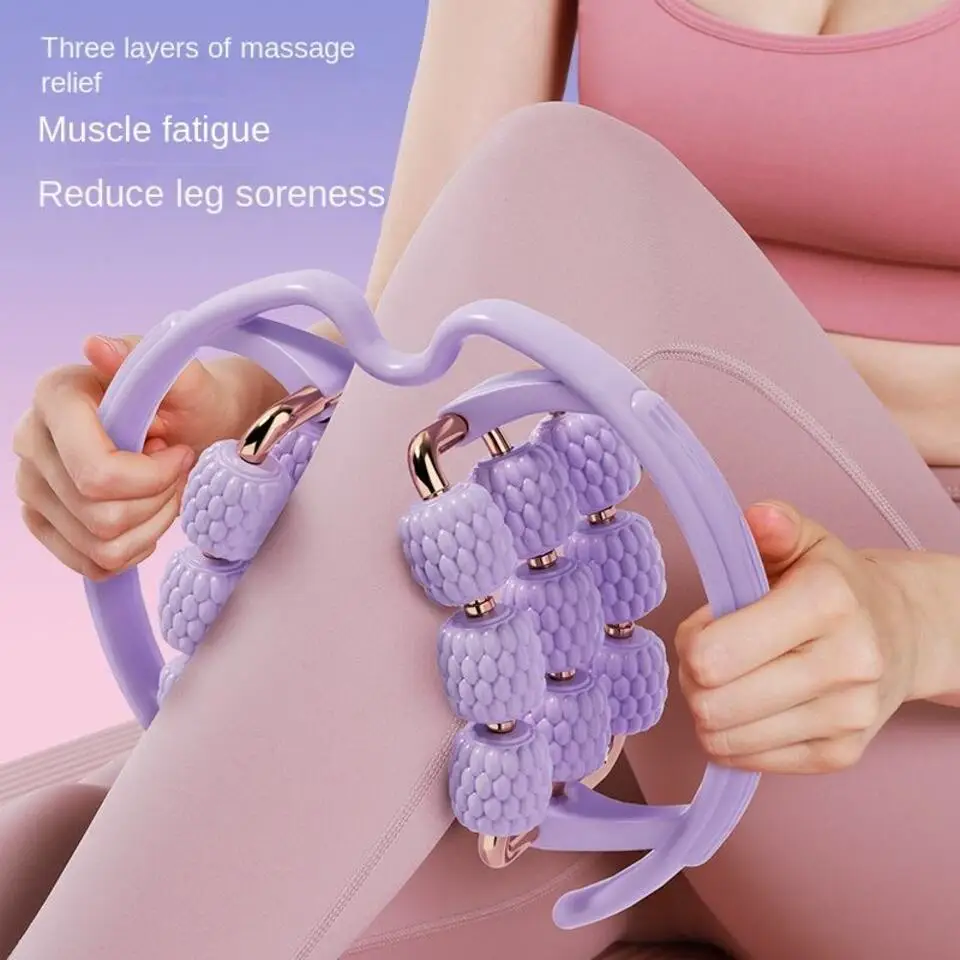 18-round Leg Massager Ring Leg Clamp Six-axis Stovepipe Massage For Fitness Health Massage & Body Building