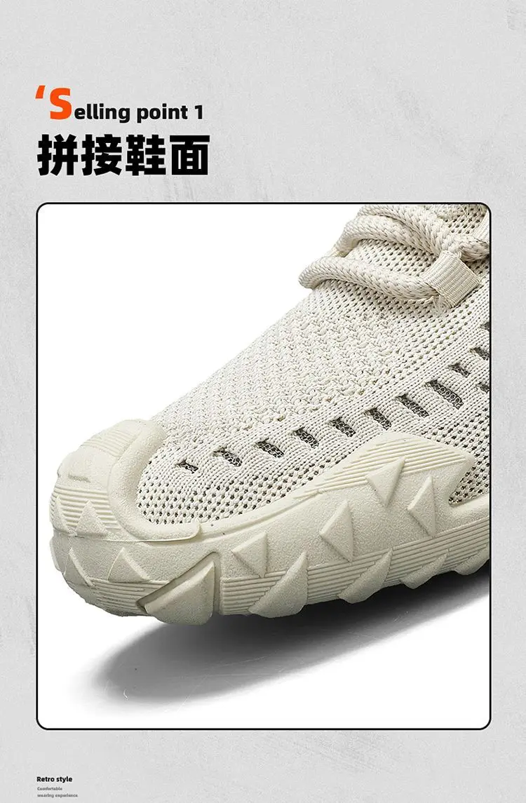 Herren 2026 Neue Sommer Mesh-Sneaker Leichte Lauf- und Sportschuhe Atmungsaktive Weiche Sohle Rutschfeste Freizeitschuhe – Detail 6