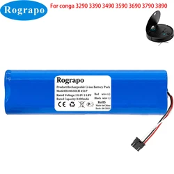 New 14.8V 3400mAh Robot Battery For Cecotec CONGA 3290 3390 3490 3590 3690 3790 3890 Robotic Vacuum Cleaner