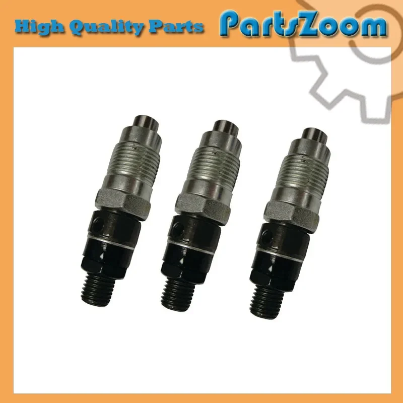 Fits Kubota L2900 Set of 3 Fuel Injectors