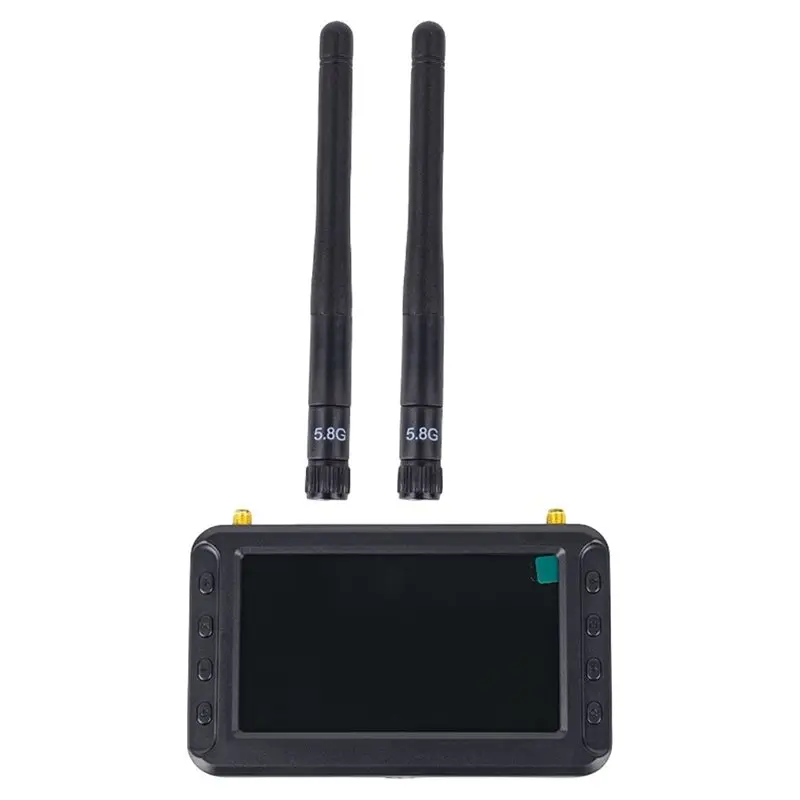 A97I-Wireless Receiver For RC FPV Monitor HD 5.8G 4.3 Inch 40CH Dual Antenna Image Transmission For Drone Quadcopter Models