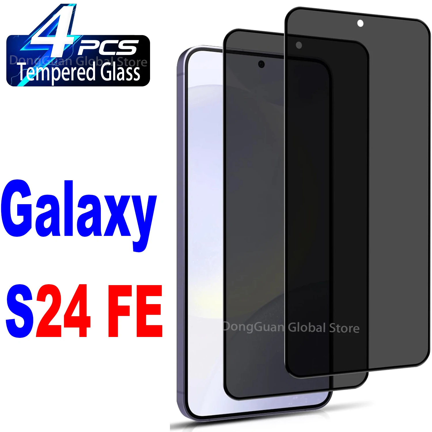 

Anti Spy For Samsung Galaxy S24 FE Tempered Glass Protector Privacy Screen