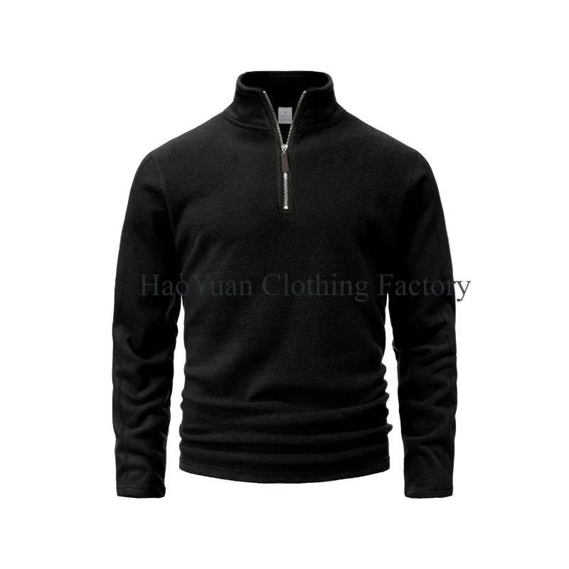 Men's Half Zip Hoodie for Warmth Leisure Outdoor Hiking Cycling Tourism Camping Training Daily Running Men's Sports Jacket