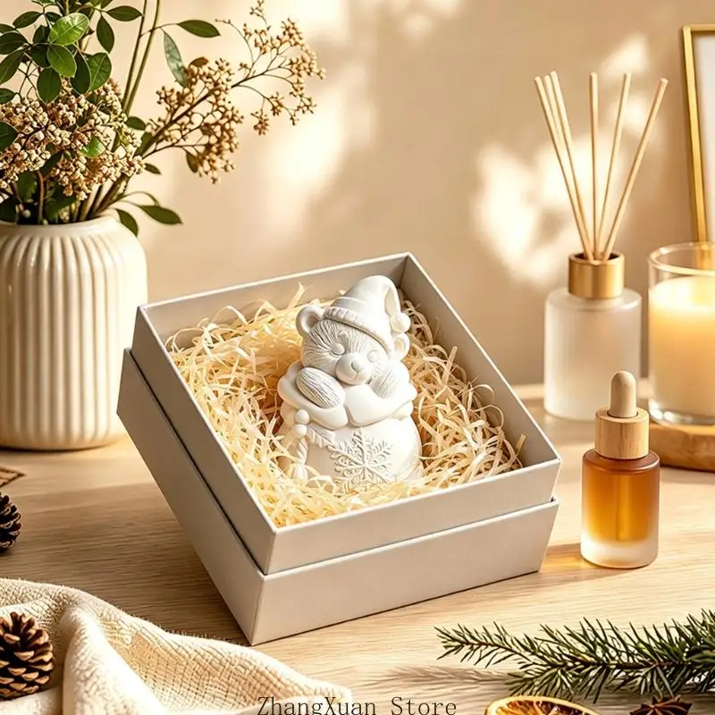 3D-Weihnachtsgießform für Weihnachtskerzenherstellung und Bastelprojekte 3XUF – Detail 9
