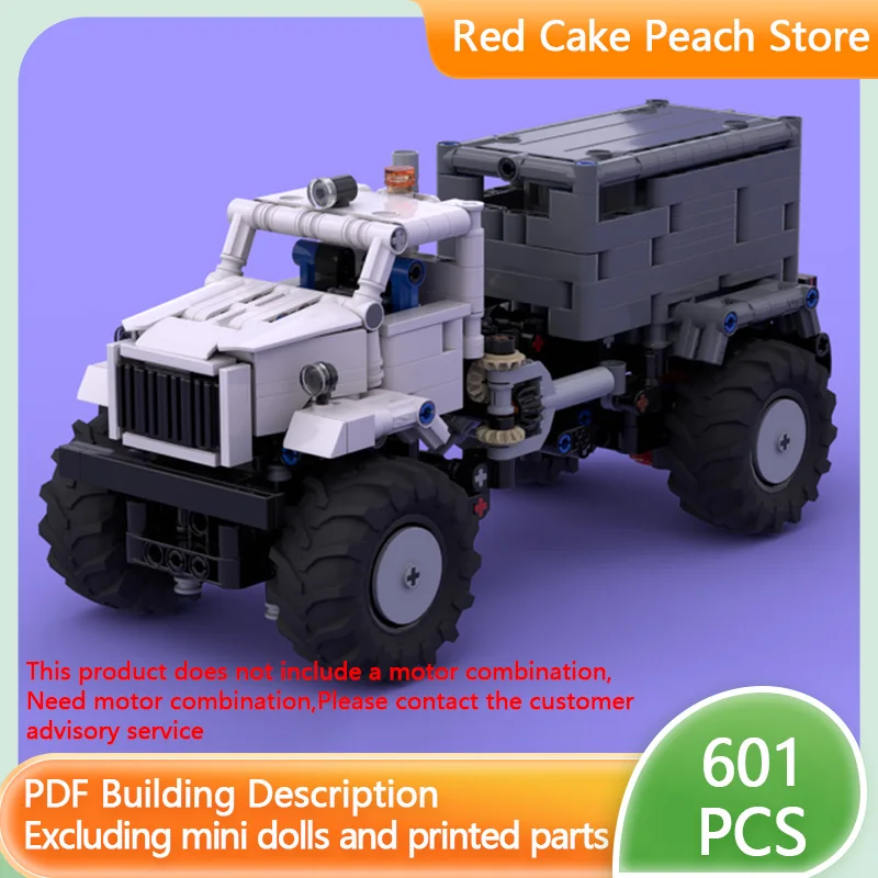

City Car Model MOC Building Bricks Heavy-Duty Off-Road Vehicle Modular Technology Children Holiday Gifts Assemble Toys Suit