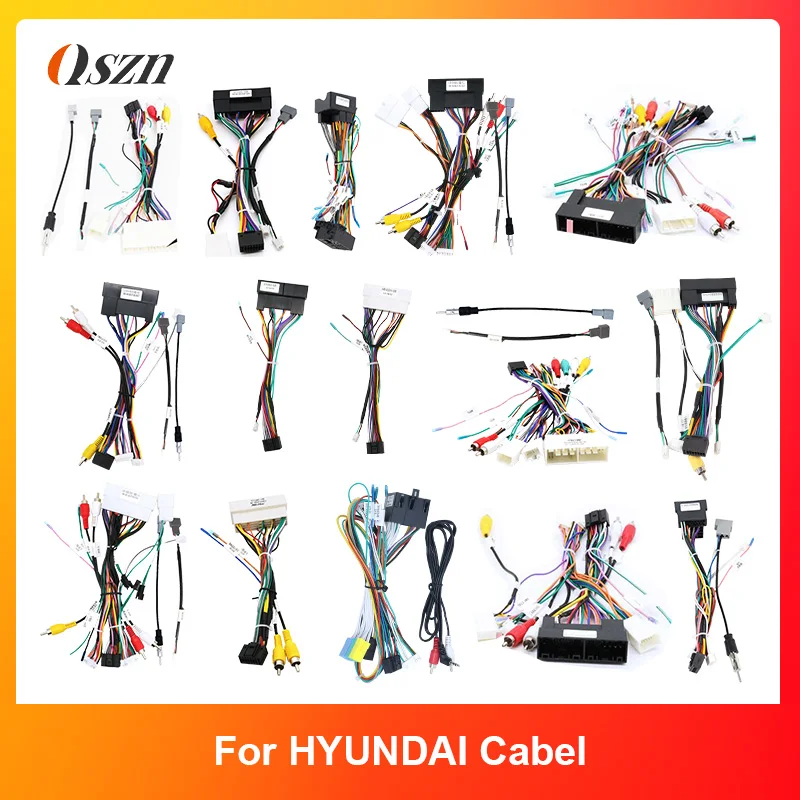 For HYUNDAI SANTAFE/IX45/ELANTRA/ENCINO/KONA/GENESIS/ROHENS COUPE Switch Adaptor Wire Harness Connector Car Harness Cable