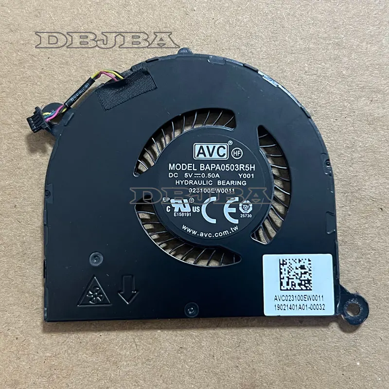Laptop Cooling Fan For Lenovo Yoga S940-14IWL BAPA0503R5H Y001 5V 0.5A