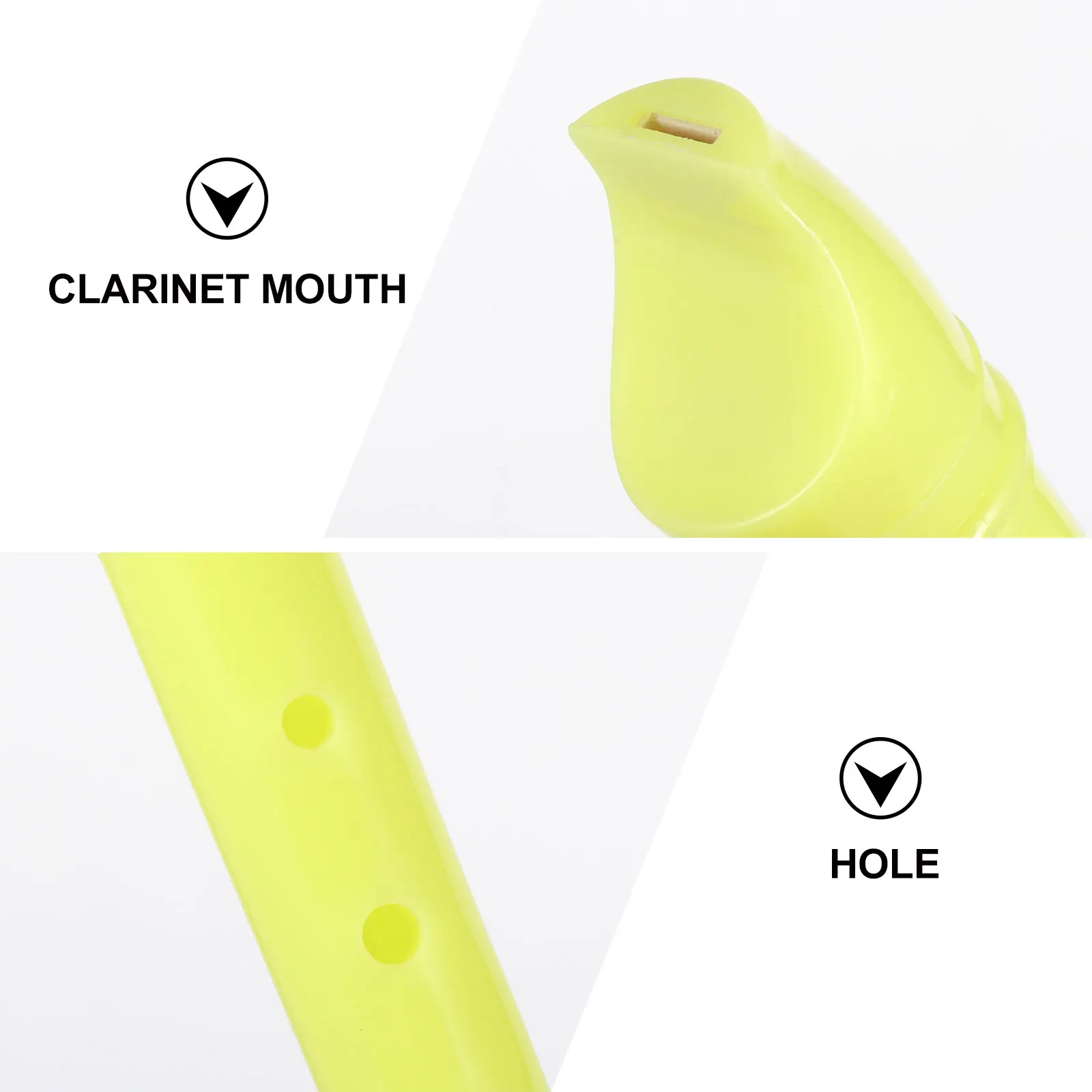 

Children's Musical Treble Flute Toy ABS Clarinet Kids Instruments Mini ABD Soprano Recorder for