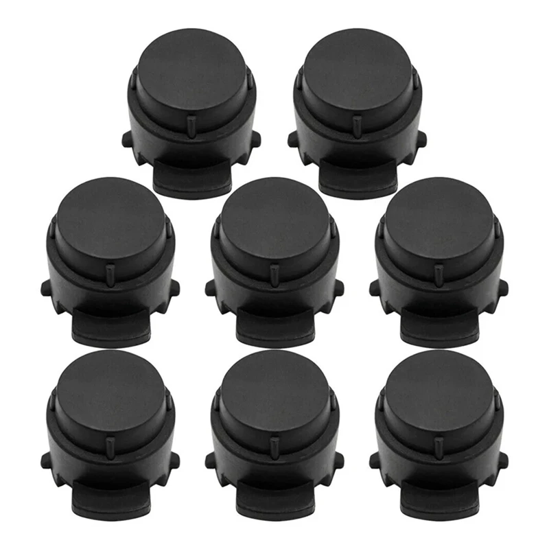 8 قطعة مستشعر مساعد ركن السيارة 2058840074   لمرسيدس لبنز C300 CLS450 E450 GLC63 GLS580 غطاء مستشعر وقوف السيارات الأمامي-T45C