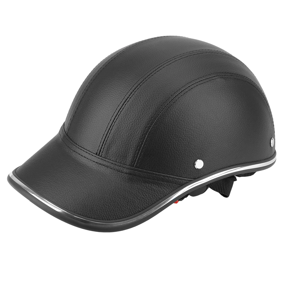 Baseball Cap Style Motorcycle Accessories Motorcycle Half Helmet Safety Hard Hat image 4