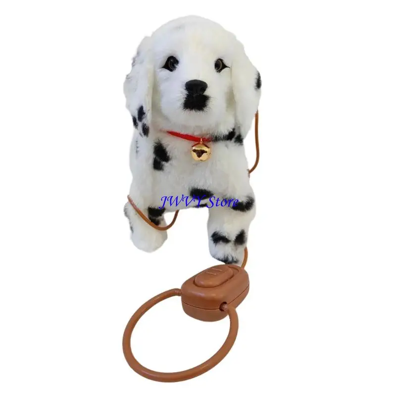 

573A Robot Dog Electronic Plush Singing Song Dog Walk Electric Control Music Pet Animal Toy Kids Gift