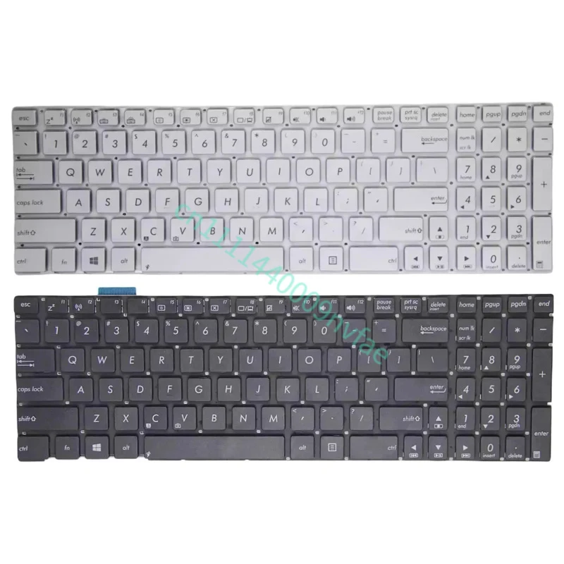 Новая американская клавиатура для ноутбуков ASUS N550 N550J N550JA N550JK N550JV N550L N550LF N750 Q550 N550/J/X/JV/JK G550J N750/J/JV/G 0.3
