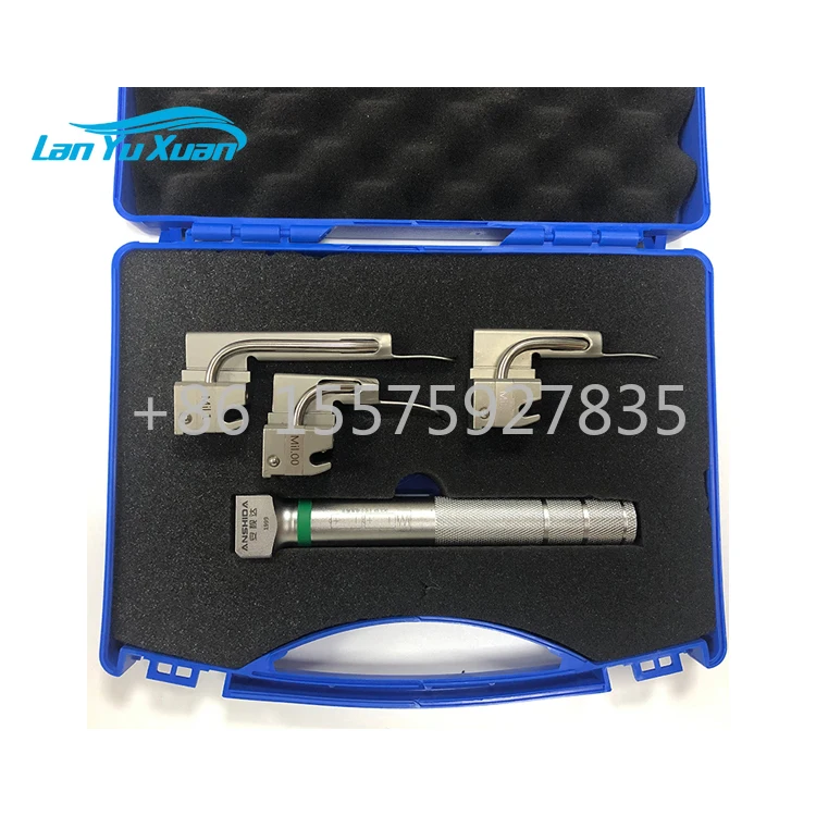 Medical Device Video Tube Laser Weld Used For Intubation Fiber Optic Laryngoscope