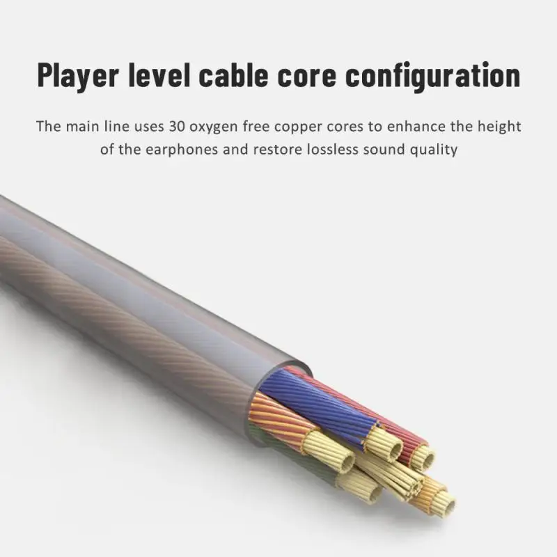 3.5mm In-Ear Stereo Earbuds Earphone Wired Nylon Weave Cable Earphone Headset With Mic For