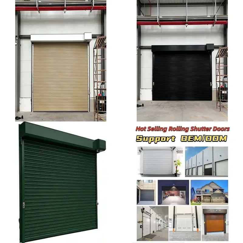 for  Certified European Standard Electric Steel Roller Shutter Fire Door Minimum Order 5 Square Meters